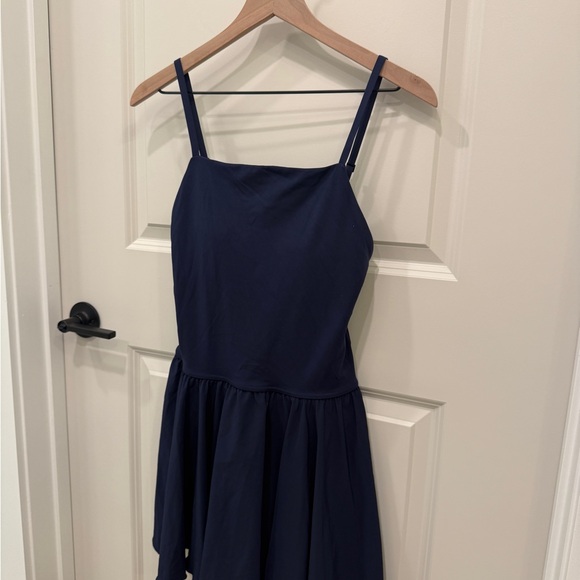 Aerie Navy Strappy Athletic Dress - Picture 2 of 8